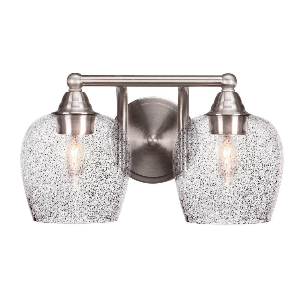 Toltec Paramount 3422-bn-4812 Bath Vanity Light 15 in. wide - Brushed Nickel