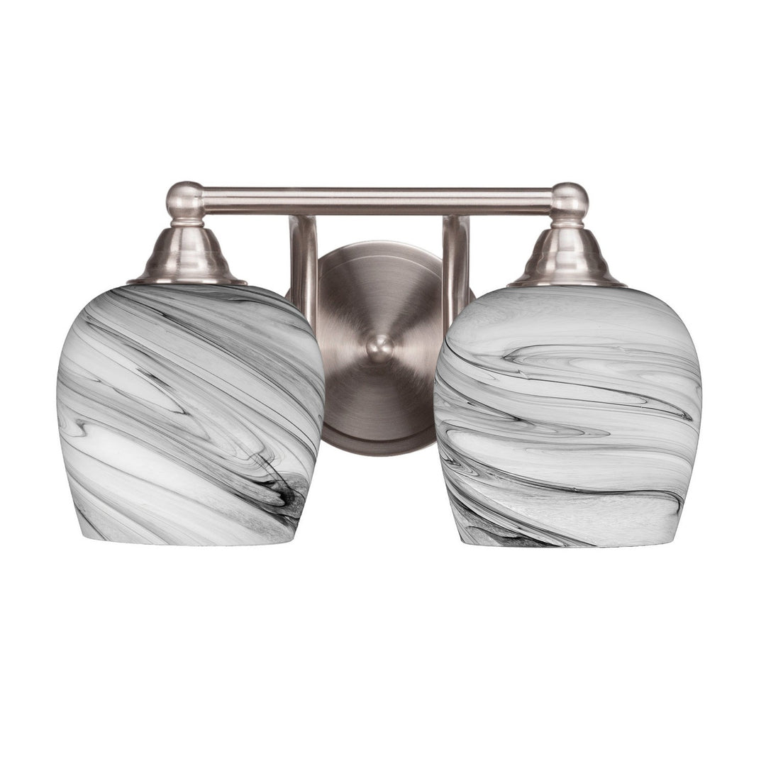 Toltec Paramount 3422-bn-4819 Bath Vanity Light 15 in. wide - Brushed Nickel