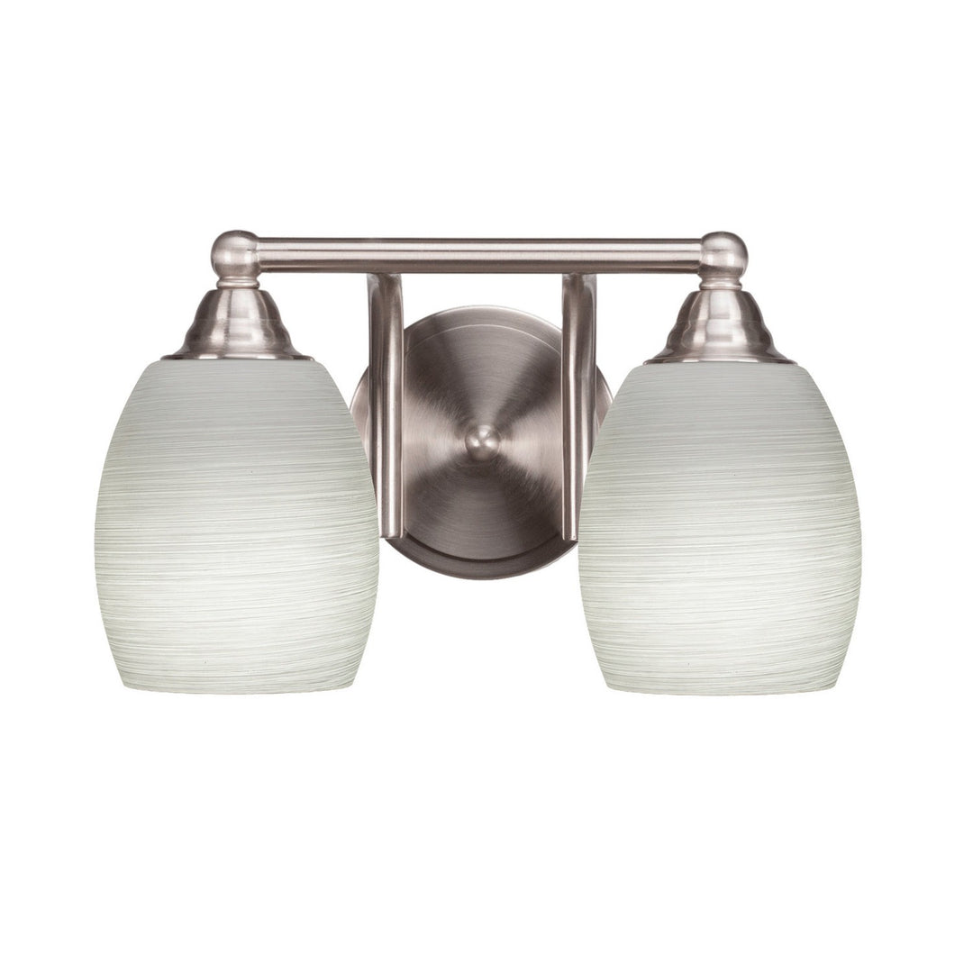 Toltec Paramount 3422-bn-615 Bath Vanity Light 13 in. wide - Brushed Nickel