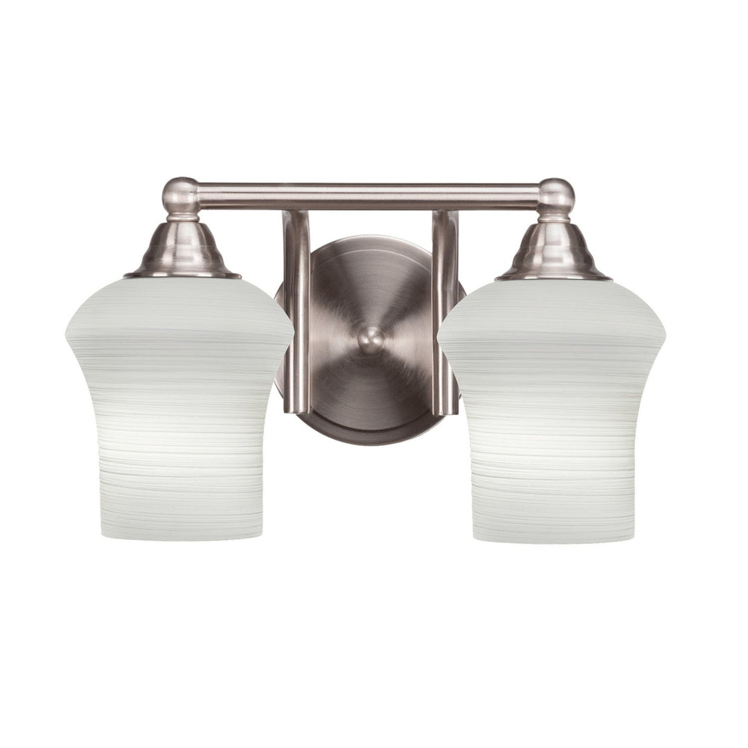 Toltec Paramount 3422-bn-681 Bath Vanity Light 14 in. wide - Brushed Nickel