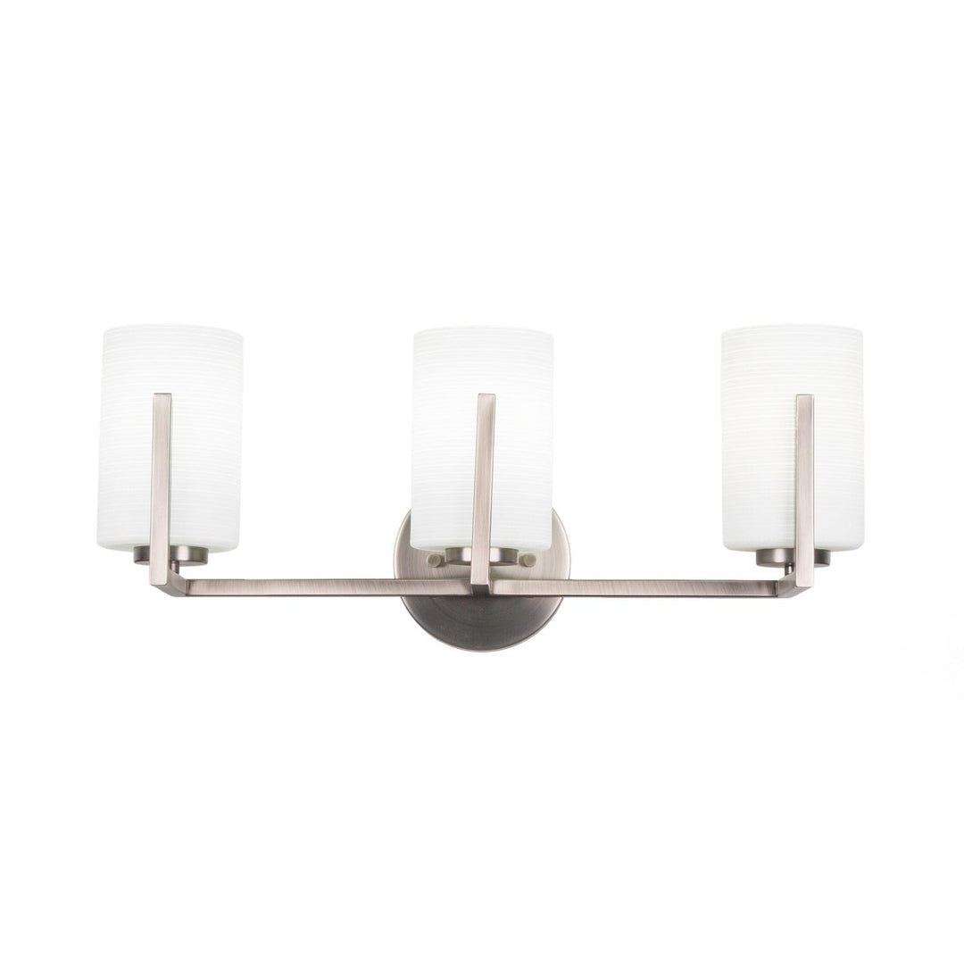 Toltec Atlas 4513-gp-4061 Bath Vanity Light 21 in. wide - Graphite
