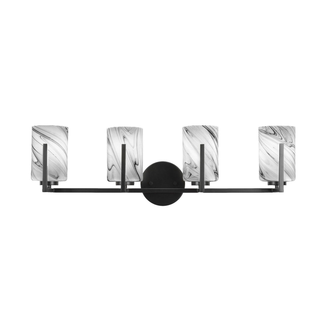Toltec Atlas 4514-mb-3009 Bath Vanity Light 29 in. wide - Matte Black