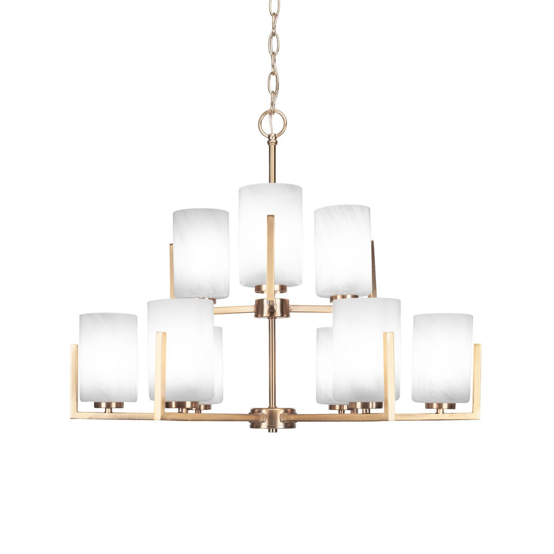 Toltec Atlas 4509-nab-3001 Chandelier Light - New Age Brass