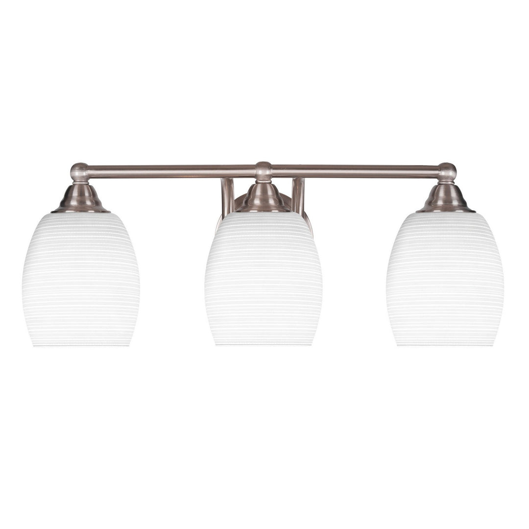 Toltec Paramount 3423-bn-4021 Bath Vanity Light 22 in. wide - Brushed Nickel
