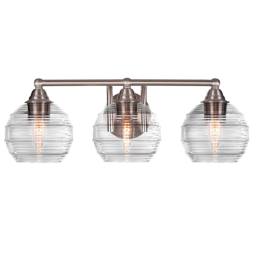 Toltec Paramount 3423-bn-5110 Bath Vanity Light 23 in. wide - Brushed Nickel