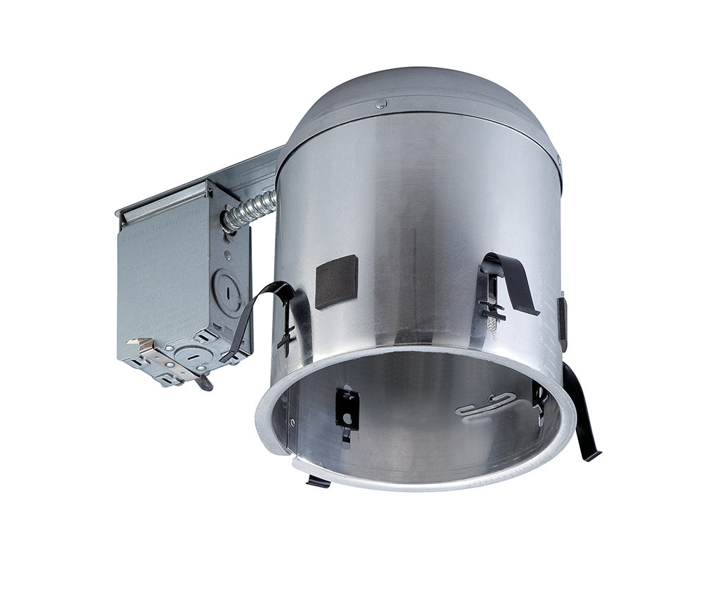 Designers Fountain EVRH7ICRAT Incandescent Recess 6`` I/C Air Tight Remodel Housing Recessed Light Pewter, Nickel, Silver