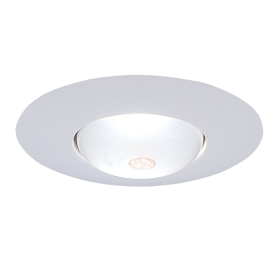 Designers Fountain EVRT601WH Incandescent Recess 6`` Open Trim Recessed Light White