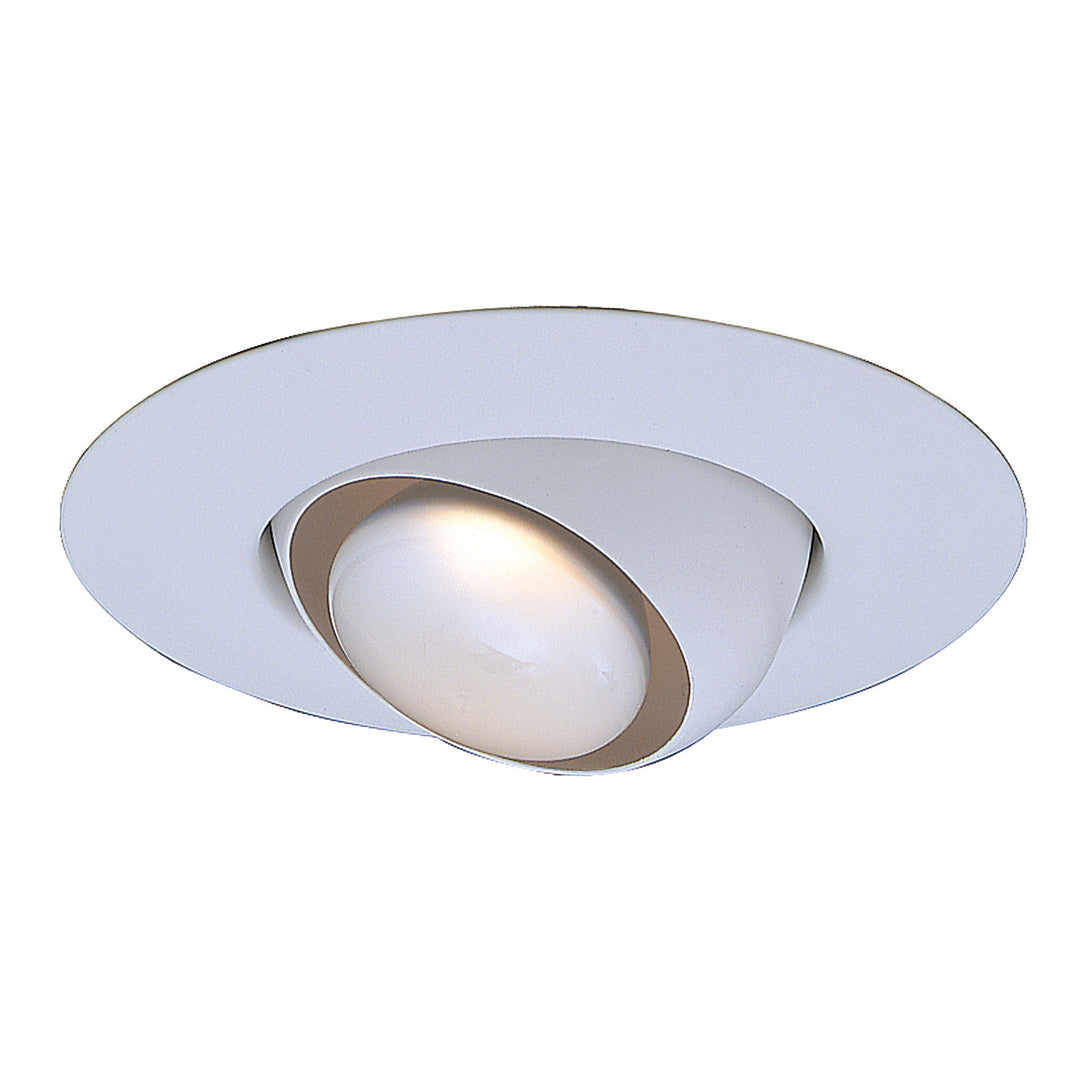 Designers Fountain EVRT603WH Incandescent Recess 6`` Eyeball Trim Recessed Light White