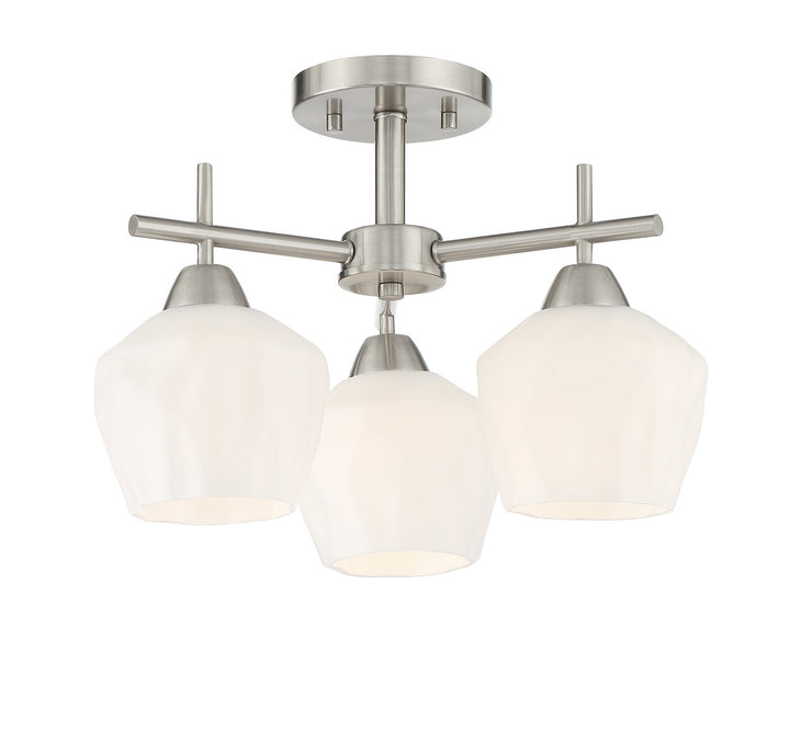 Minka-Lavery Camrin 2172-84 Ceiling Light - Brushed Nickel