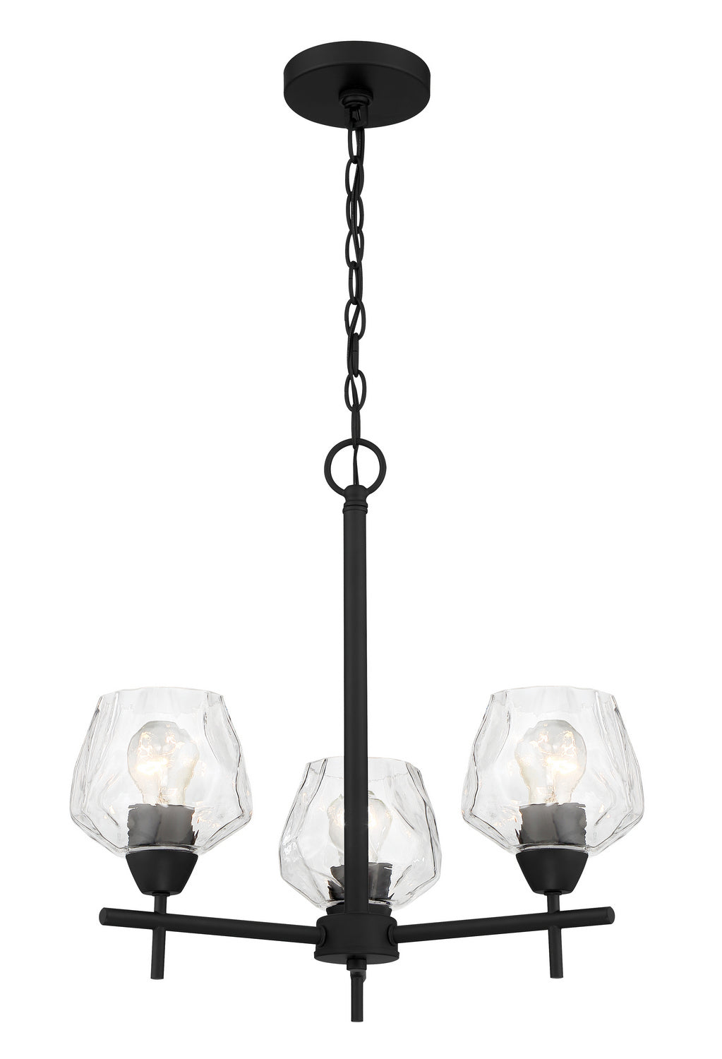 Minka-Lavery Camrin 2173-66A Chandelier Light - Coal