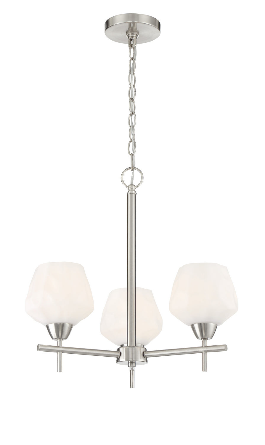 Minka-Lavery Camrin 2173-84 Chandelier Light - Brushed Nickel