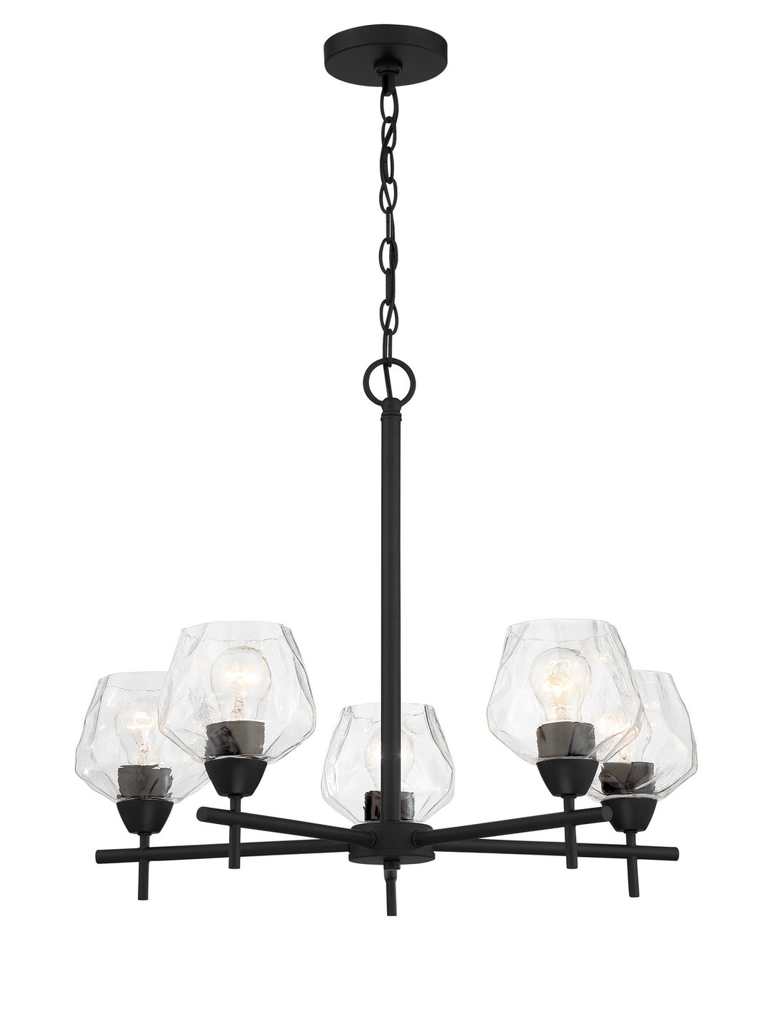 Minka-Lavery Camrin 2175-66A Chandelier Light - Coal