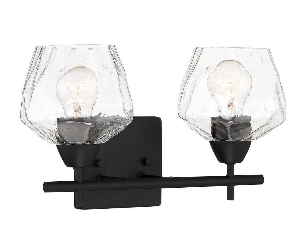 Minka-Lavery Camrin 3172-66A Bath Vanity Light 14 in. wide - Coal