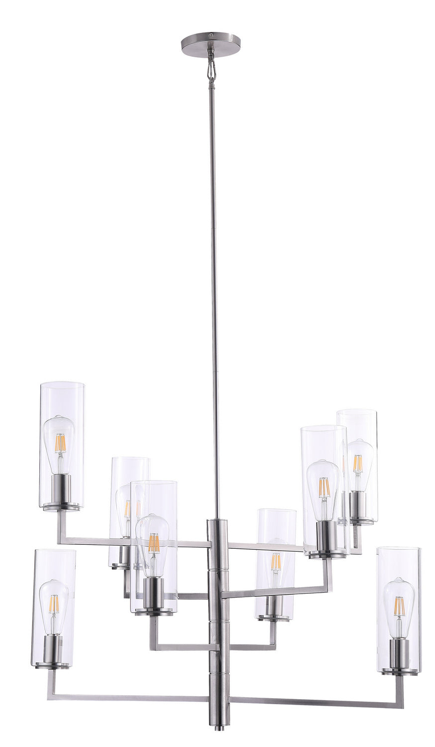 Minka-Lavery Acacia 4048-84 Chandelier Light - Brushed Nickel