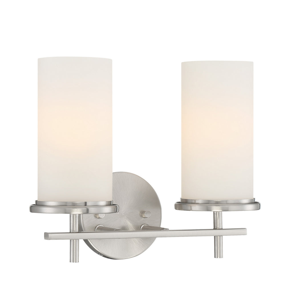 Minka-Lavery Haisley 4092-84 Bath Vanity Light 14 in. wide - Brushed Nickel