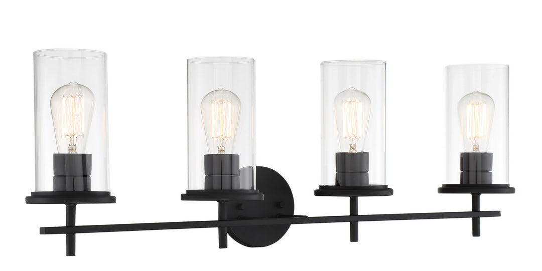 Minka-Lavery Haisley 4094-66A Bath Vanity Light 33 in. wide - Coal