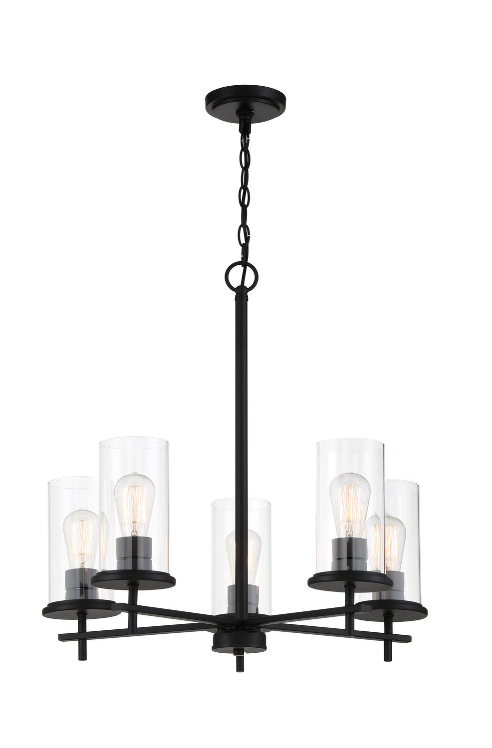 Minka-Lavery Haisley 4095-66A Chandelier Light - Coal