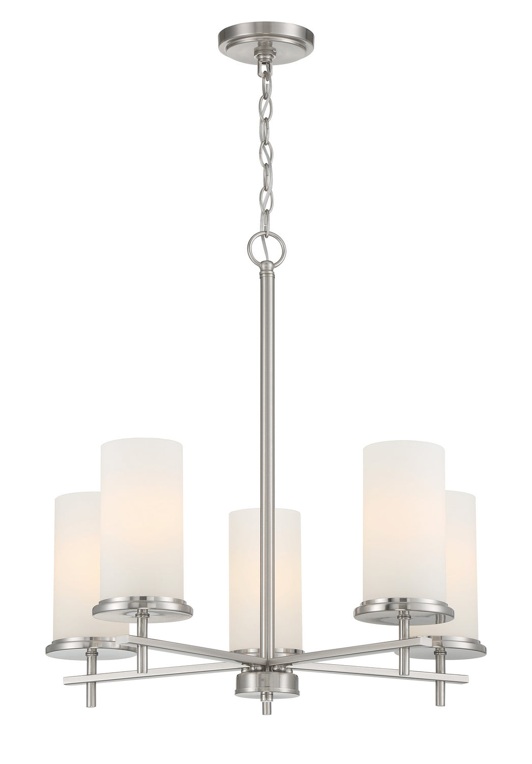 Minka-Lavery Haisley 4095-84 Chandelier Light - Brushed Nickel