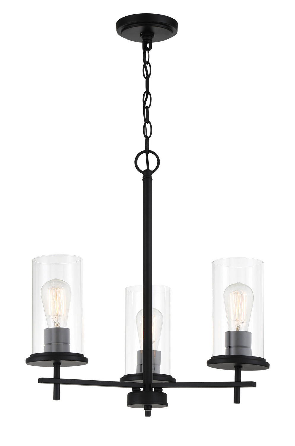 Minka-Lavery Haisley 4096-66A Chandelier Light - Coal