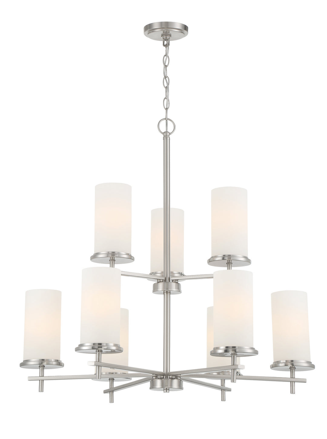 Minka-Lavery Haisley 4099-84 Chandelier Light - Brushed Nickel