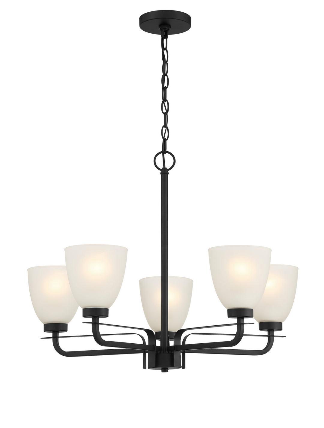 Minka-Lavery Kaitlen 4885-66A Chandelier Light - Coal