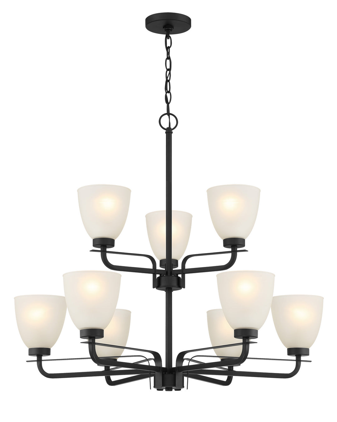 Minka-Lavery Kaitlen 4889-66A Chandelier Light - Coal