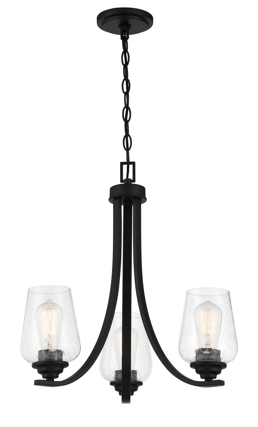 Minka-Lavery Shyloh 4923-66A Chandelier Light - Coal