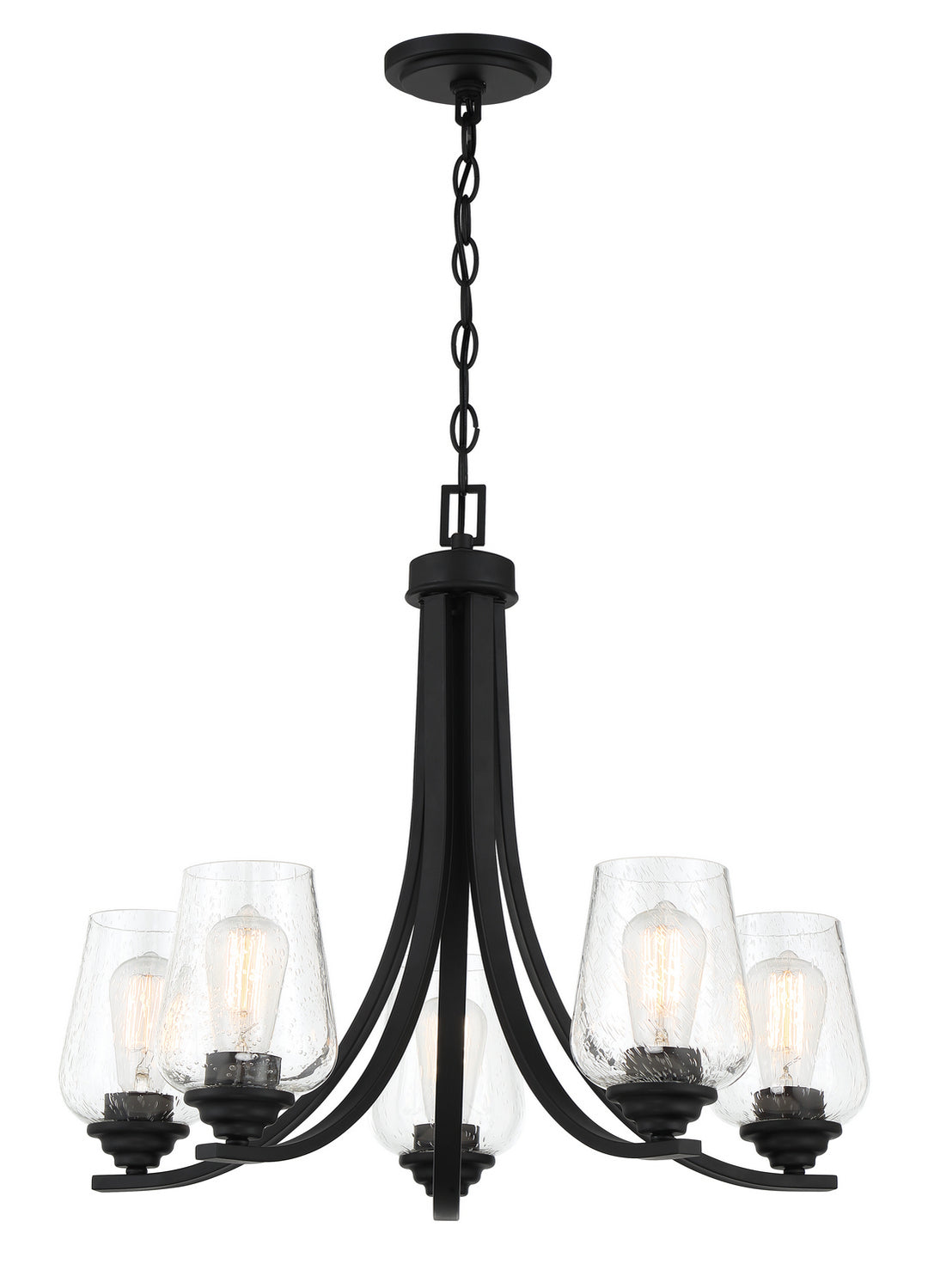 Minka-Lavery Shyloh 4925-66A Chandelier Light - Coal