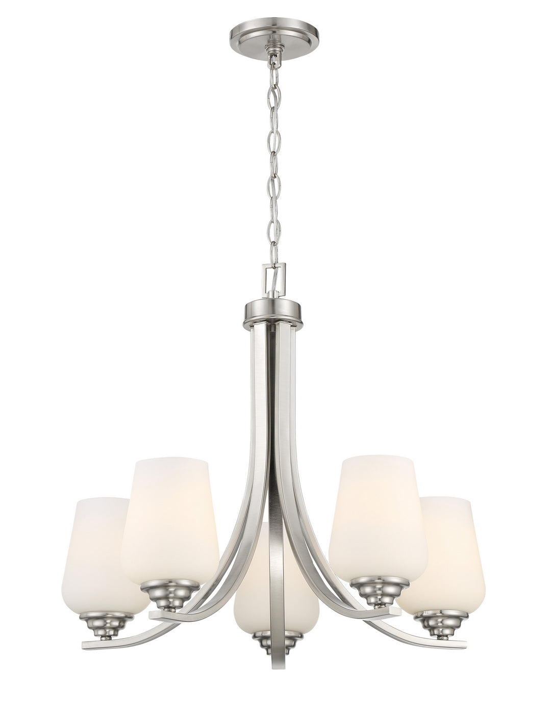 Minka-Lavery Shyloh 4925-84 Chandelier Light - Brushed Nickel