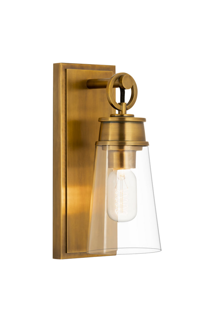 Z-Lite Wentworth 2300-1SS-RB Wall Sconce Light - Rubbed Brass