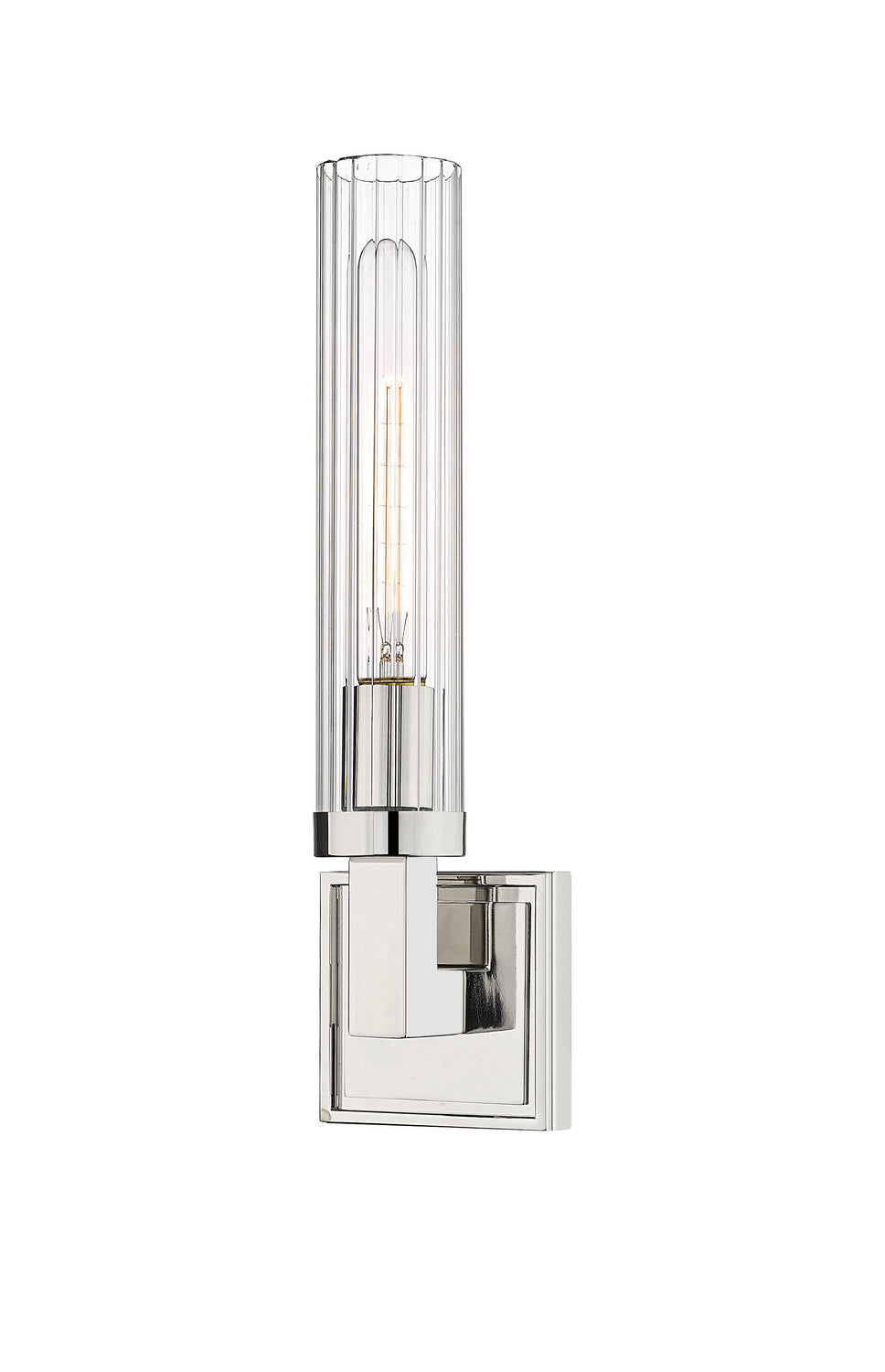 Z-Lite Beau 3031-1S-PN Wall Sconce Light - Polished Nickel