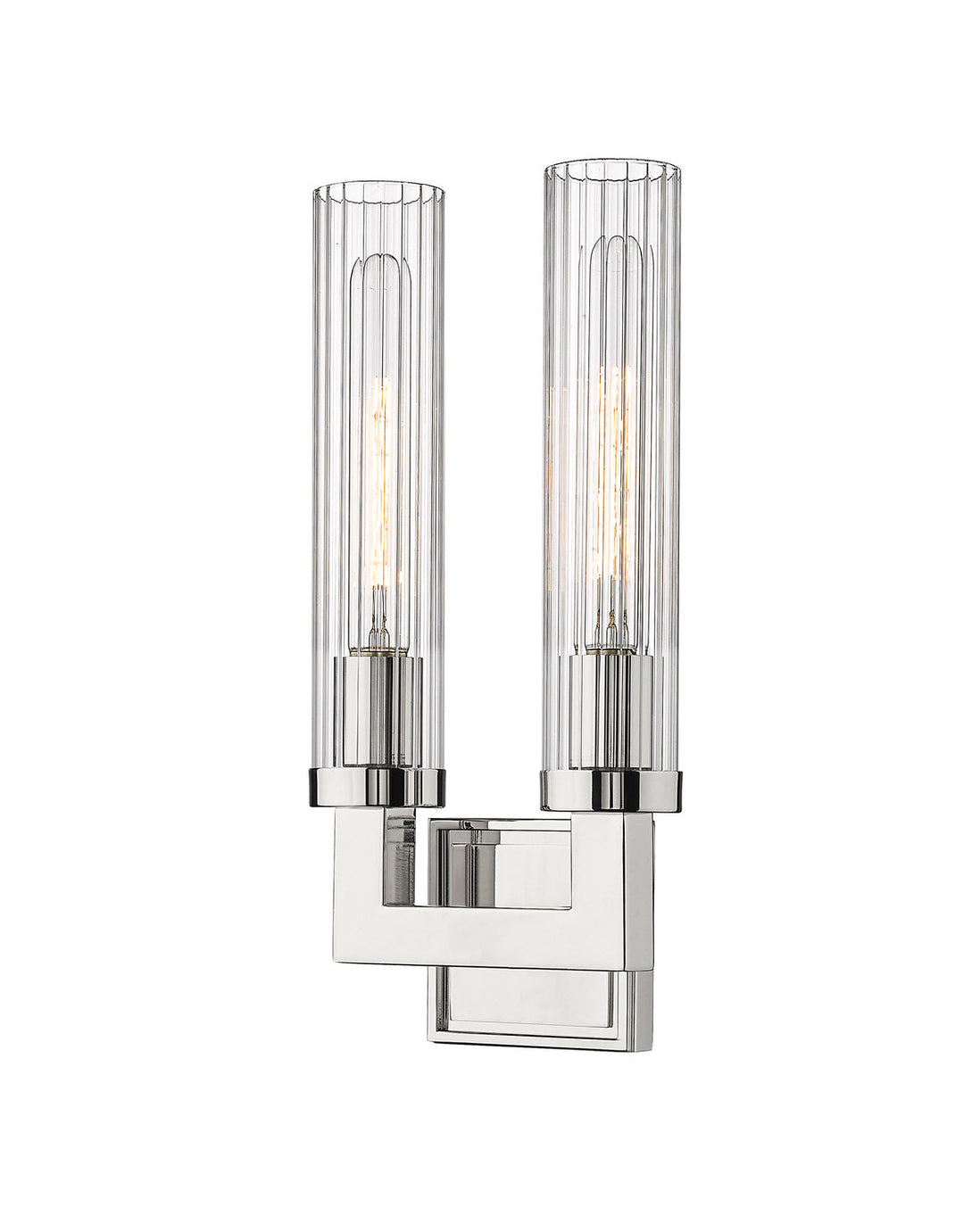 Z-Lite Beau 3031-2S-PN Wall Sconce Light - Polished Nickel
