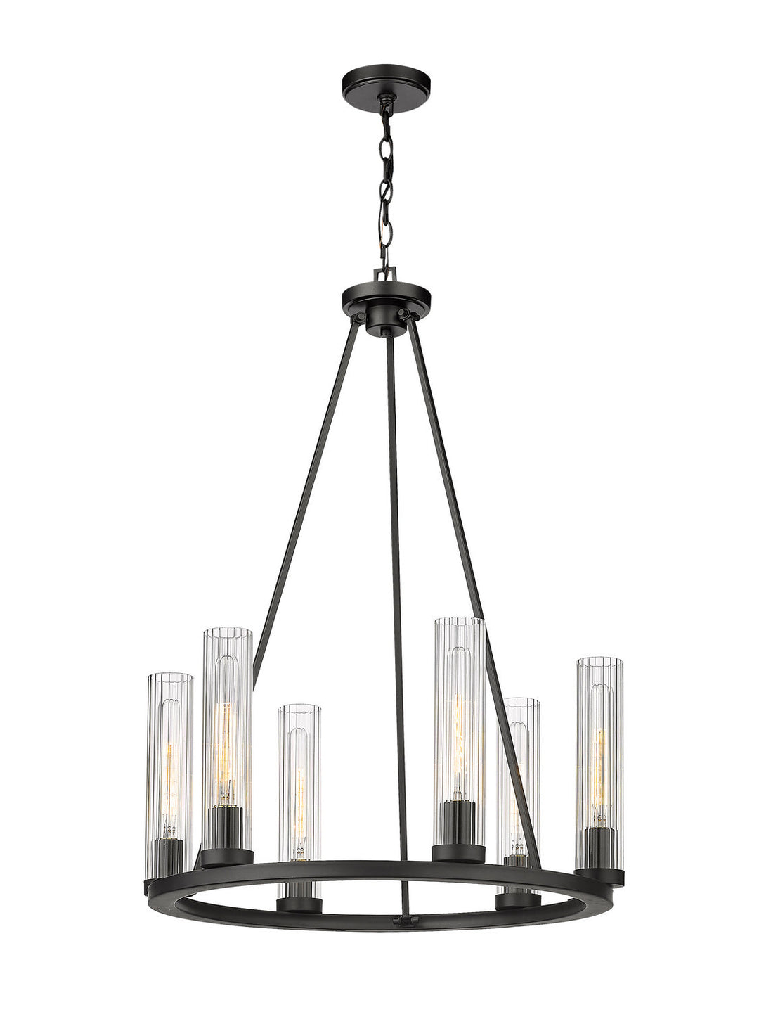 Z-Lite Beau 3031-6BRZ Chandelier Light - Bronze