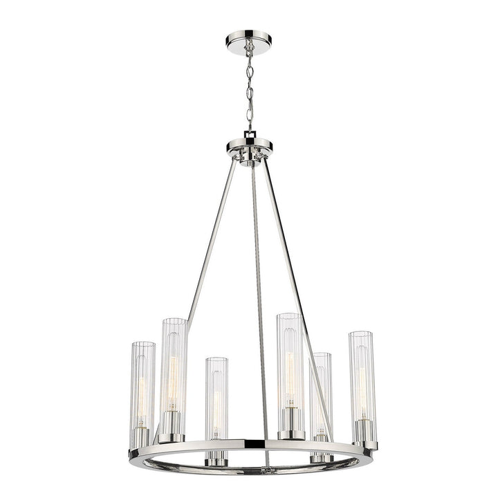 Z-Lite Beau 3031-6PN Chandelier Light - Polished Nickel