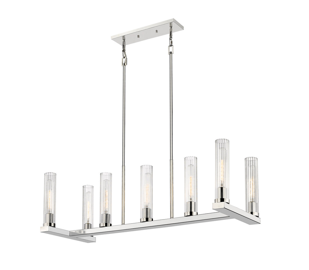 Z-Lite Beau 3031-7L-PN Pendant Light - Polished Nickel