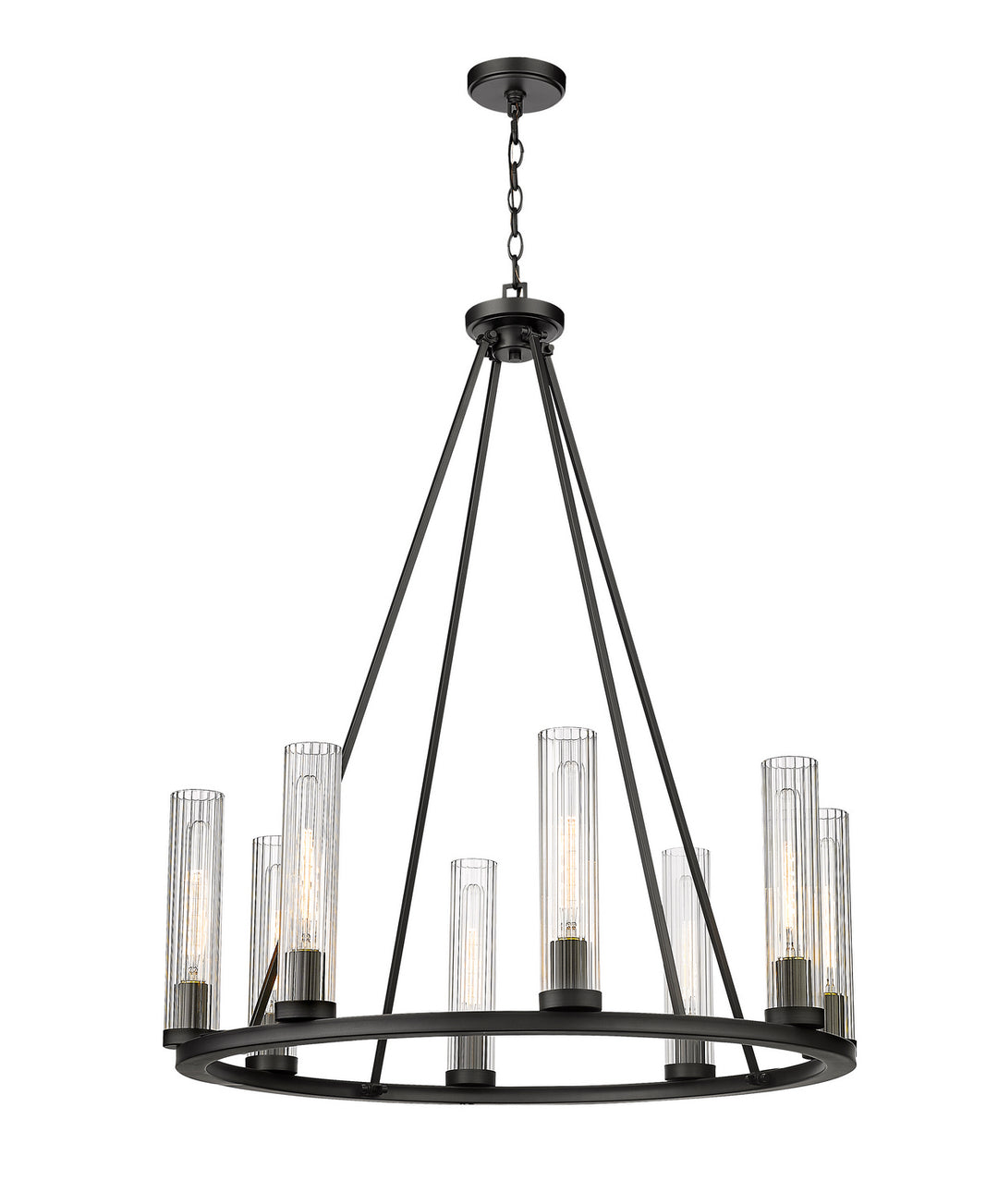 Z-Lite Beau 3031-8BRZ Chandelier Light - Bronze