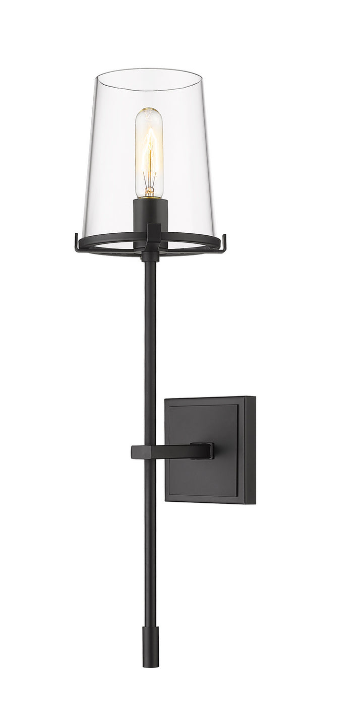 Z-Lite Callista 3032-1S-MB Wall Sconce Light - Matte Black