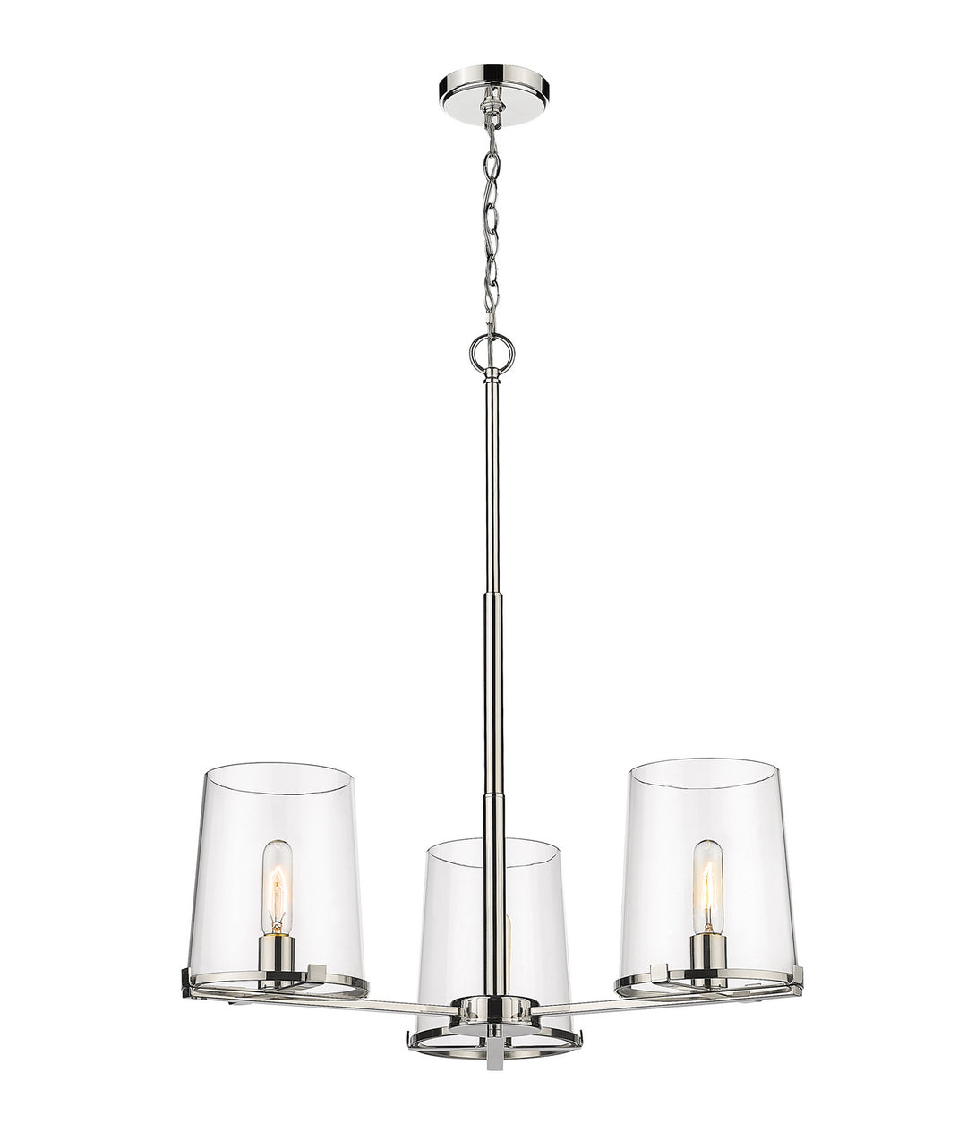 Z-Lite Callista 3032-3PN Chandelier Light - Polished Nickel