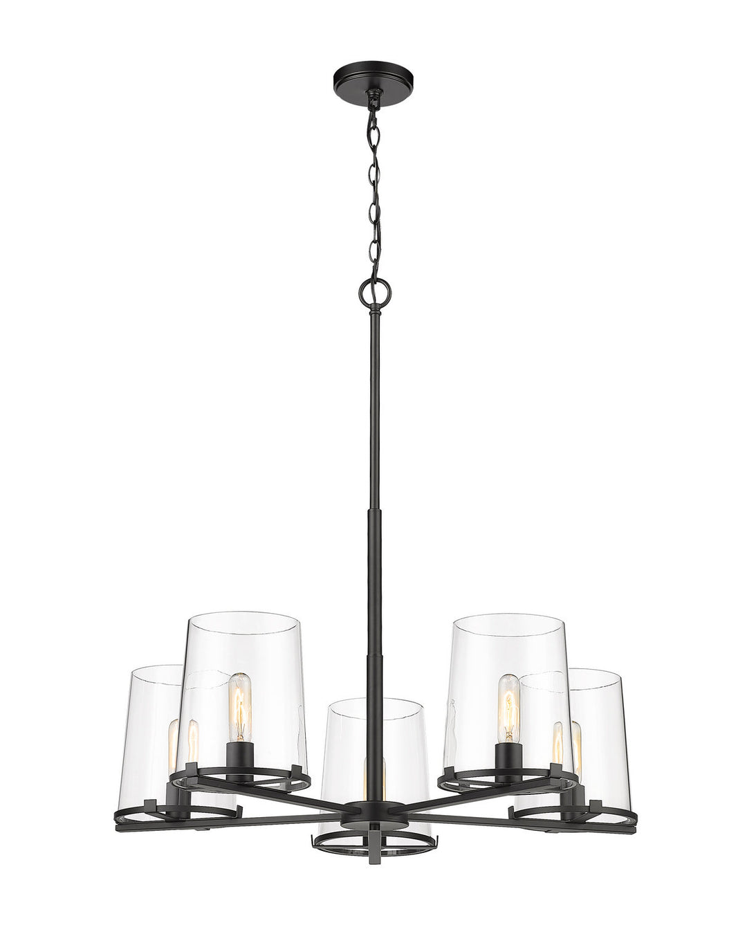 Z-Lite Callista 3032-5MB Chandelier Light - Matte Black