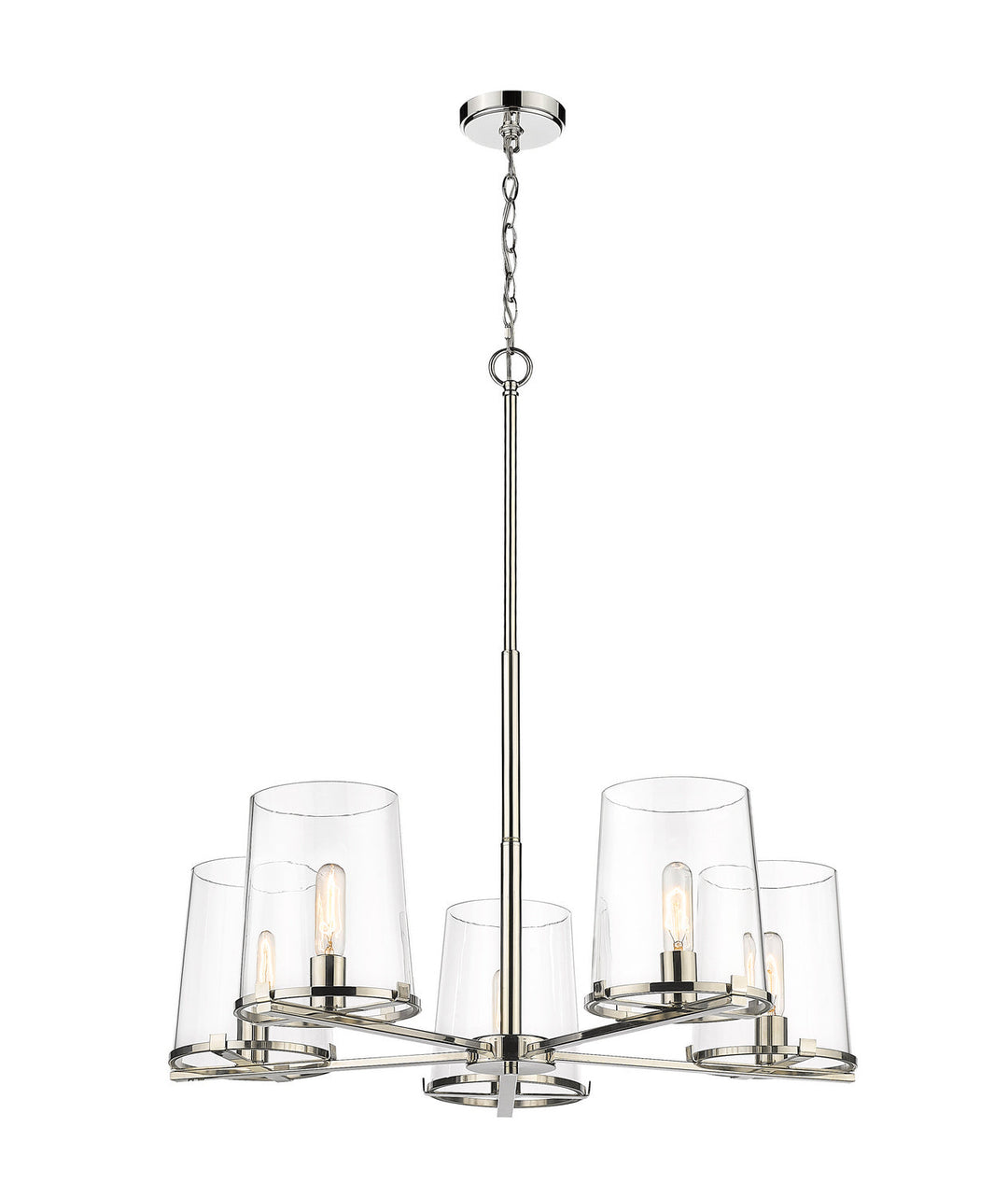 Z-Lite Callista 3032-5PN Chandelier Light - Polished Nickel