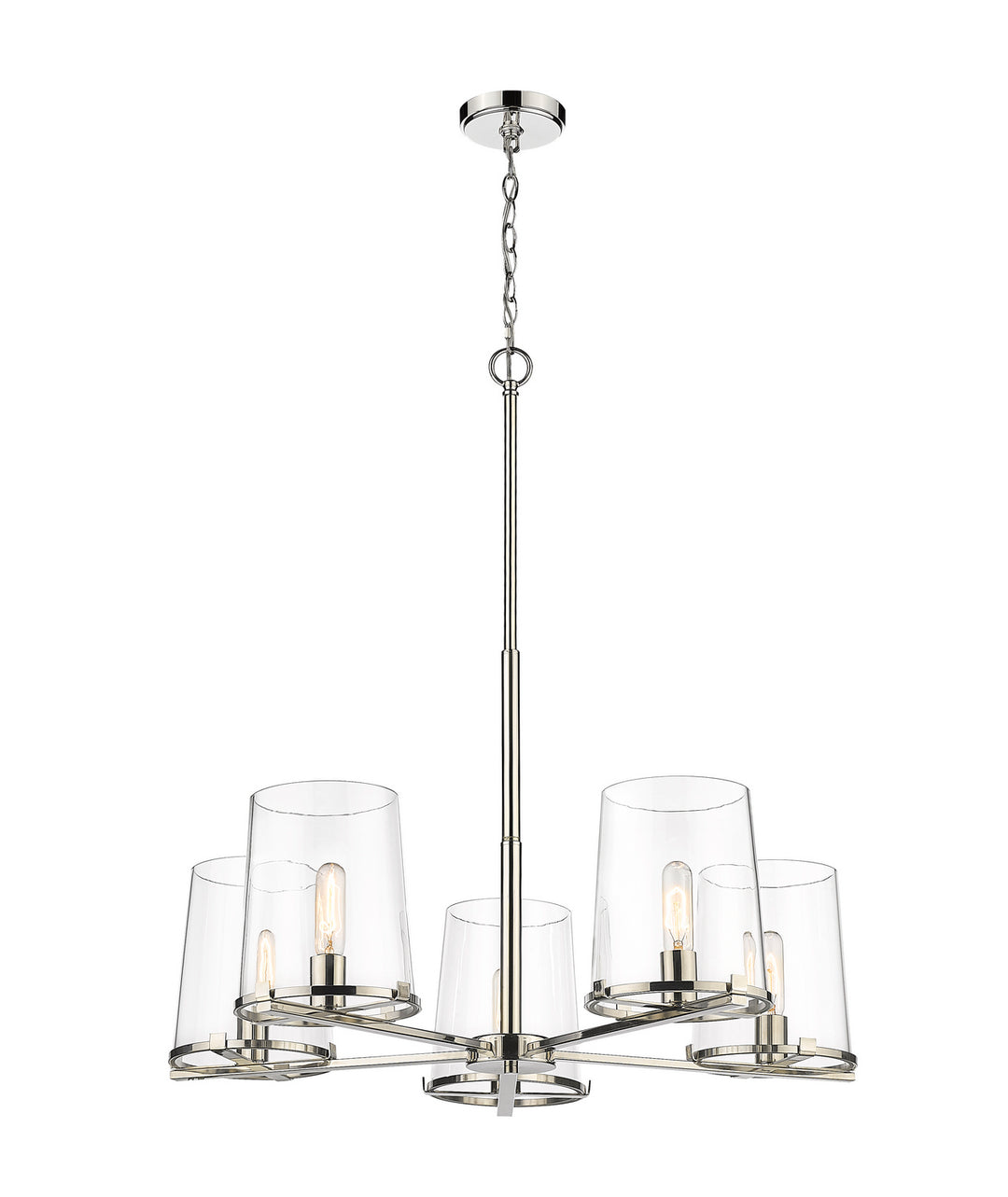 Z-Lite Callista 3032-5PN Chandelier Light - Polished Nickel