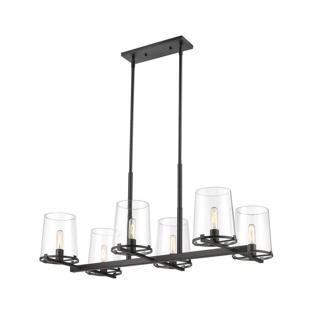 Z-Lite Callista 3032-6L-MB Pendant Light - Matte Black