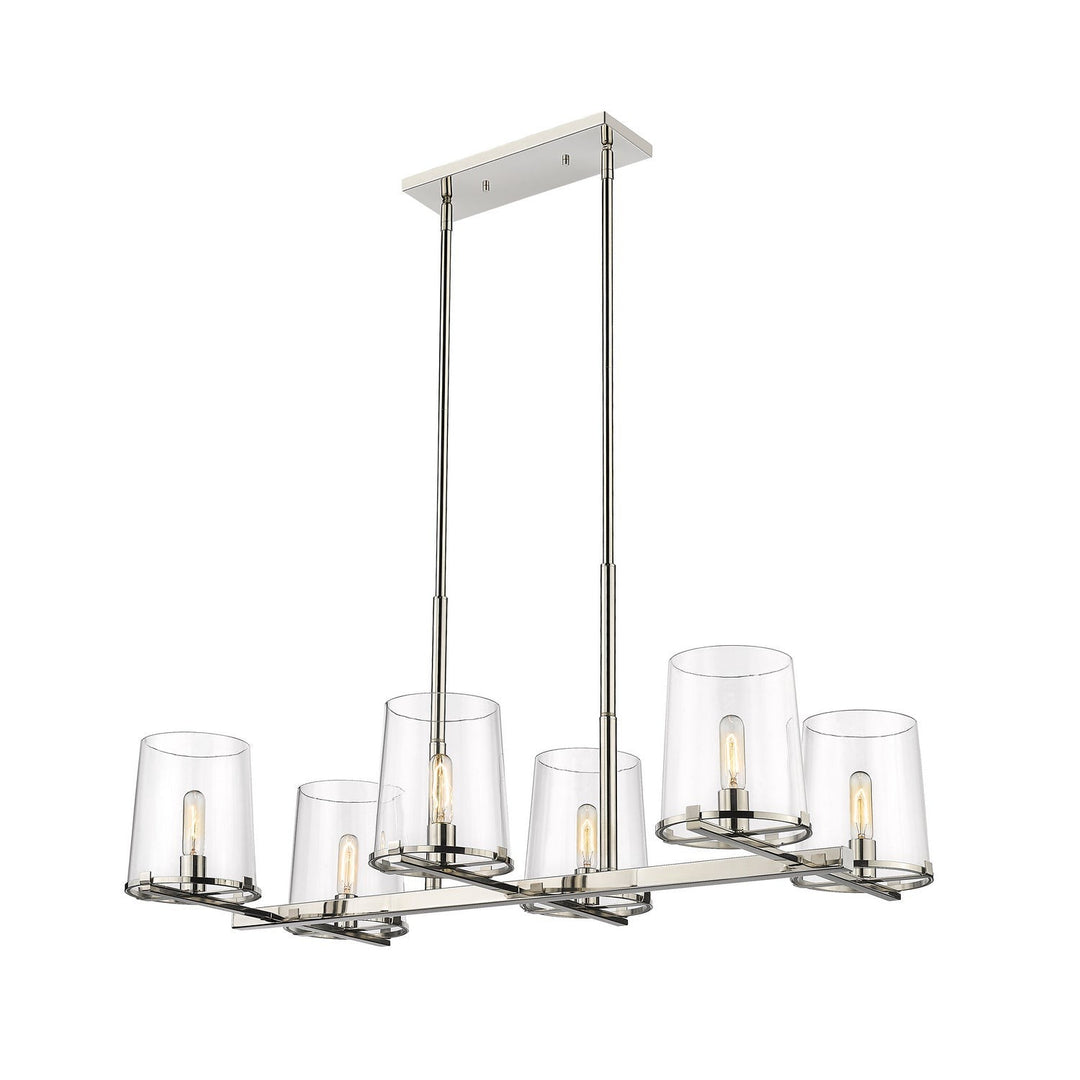 Z-Lite Callista 3032-6L-PN Pendant Light - Polished Nickel
