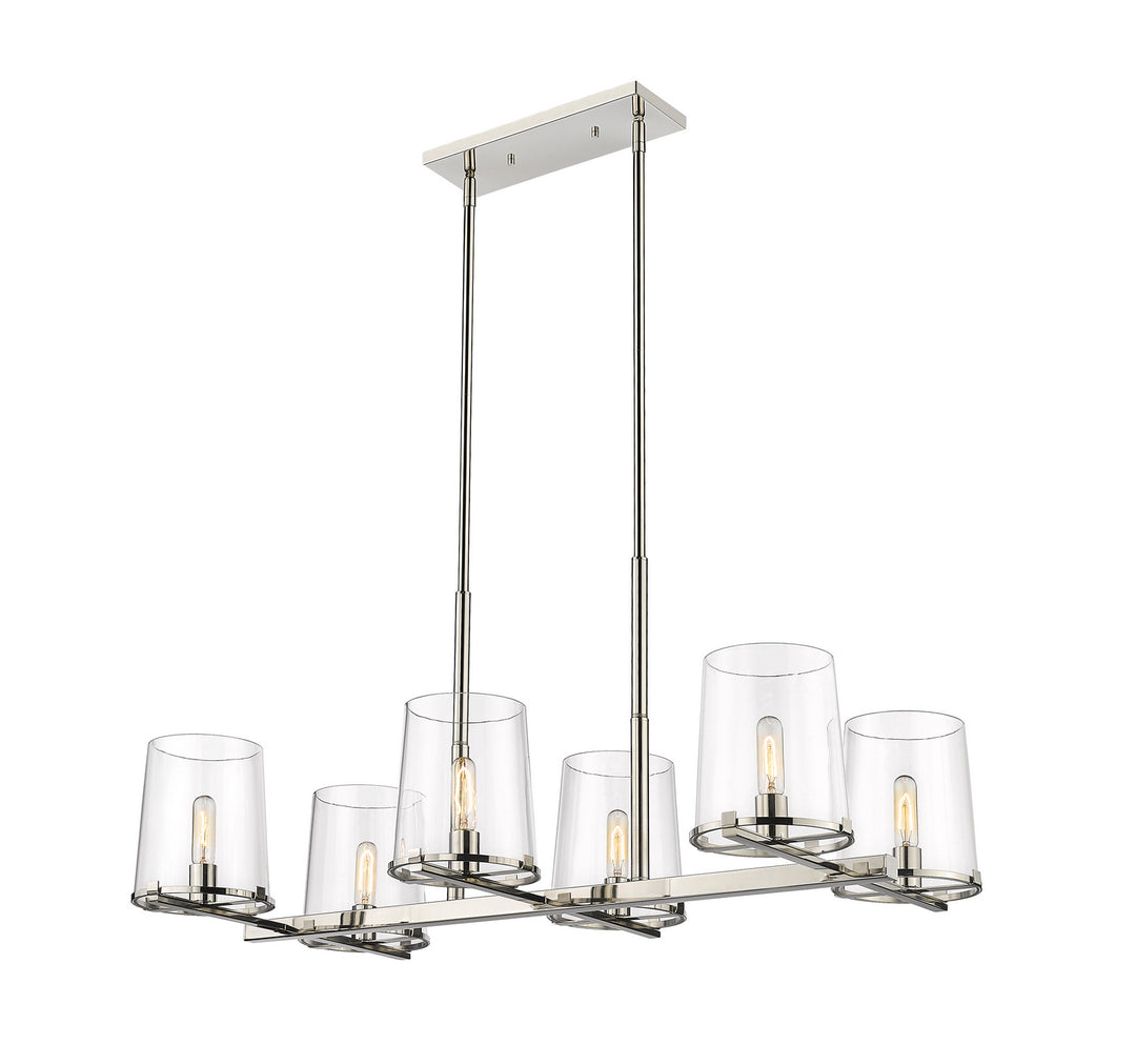 Z-Lite Callista 3032-6L-PN Pendant Light - Polished Nickel