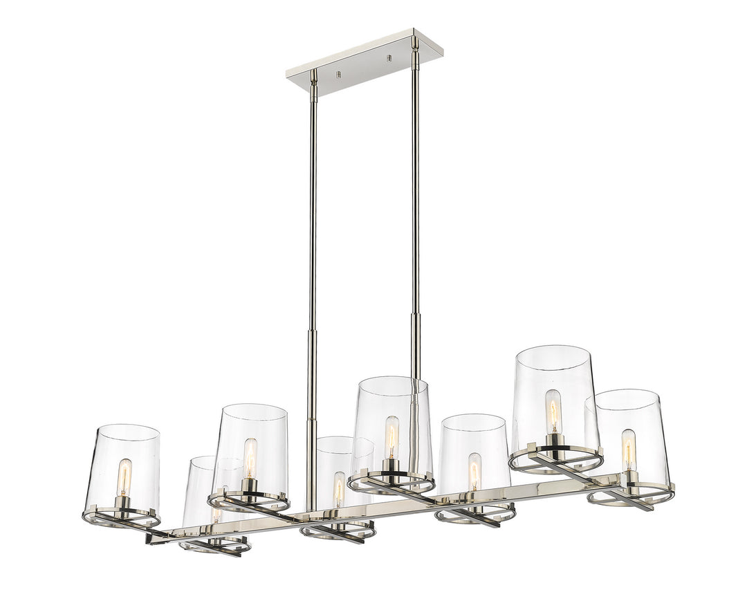 Z-Lite Callista 3032-8L-PN Pendant Light - Polished Nickel