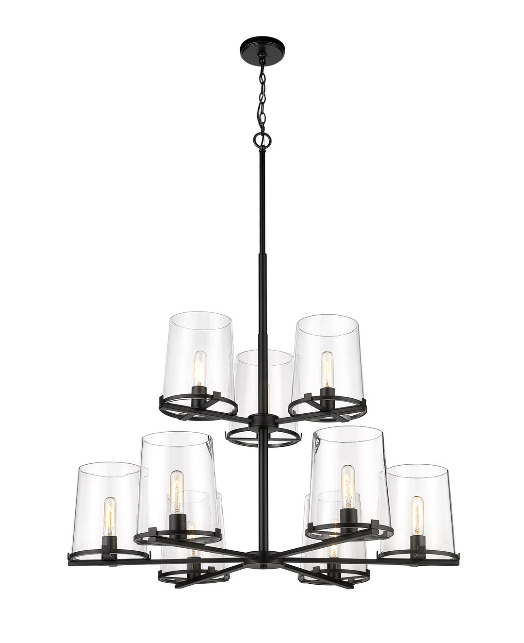 Z-Lite Callista 3032-9MB Chandelier Light - Matte Black