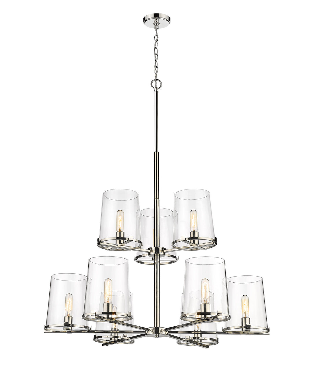 Z-Lite Callista 3032-9PN Chandelier Light - Polished Nickel