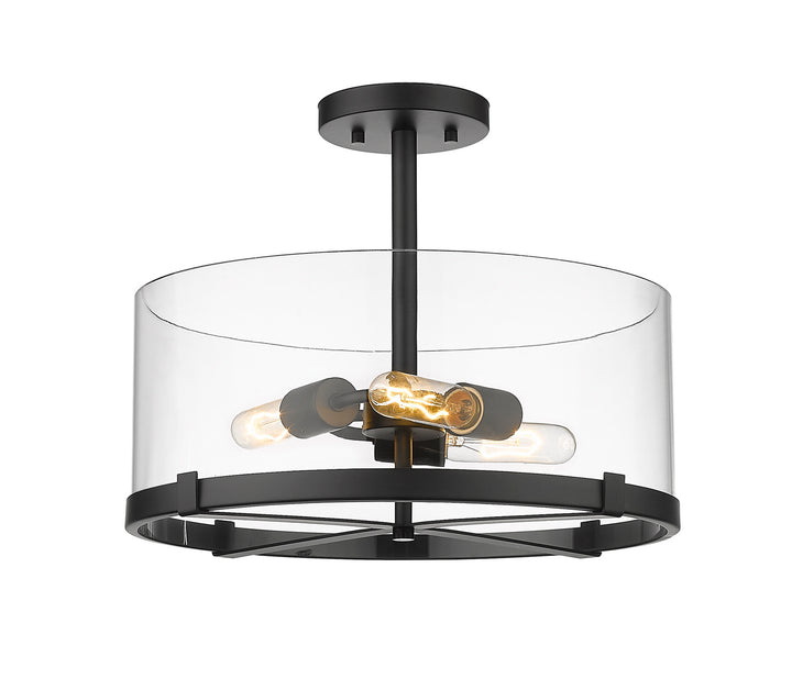 Z-Lite Callista 3032SF-MB Ceiling Light - Matte Black