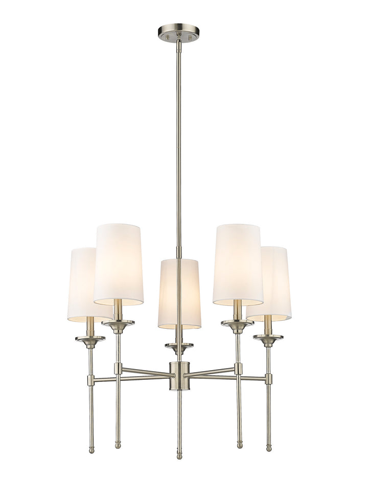 Z-Lite Emily 3033-5BN Chandelier Light - Brushed Nickel