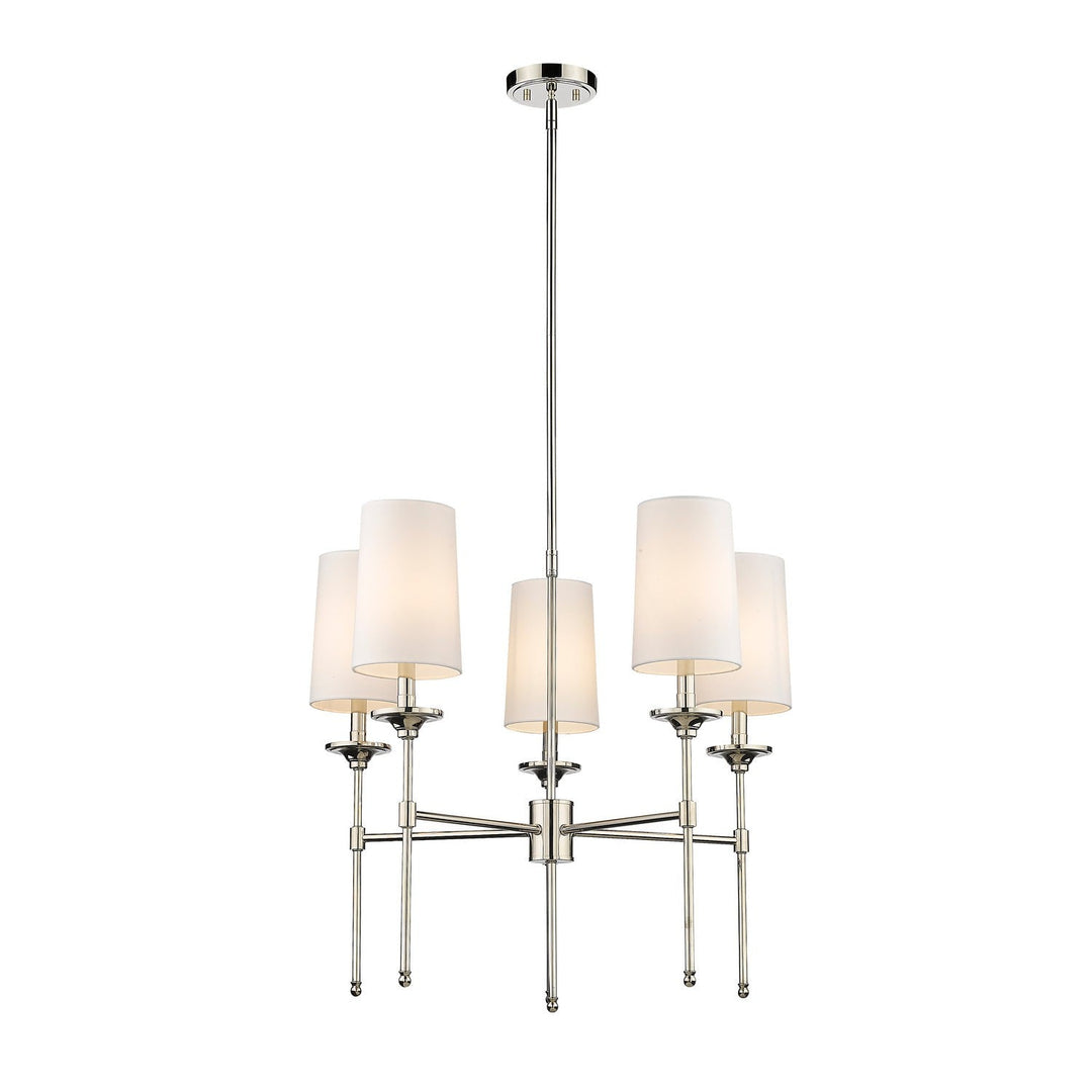 Z-Lite Emily 3033-5PN Chandelier Light - Polished Nickel